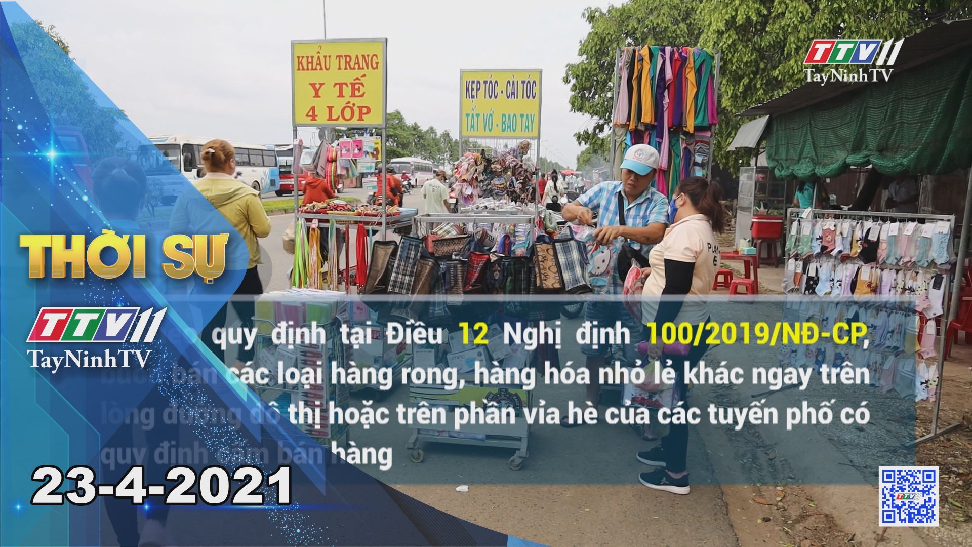 Thời sự Tây Ninh 23-4-2021 | Tin tức hôm nay | TayNinhTV