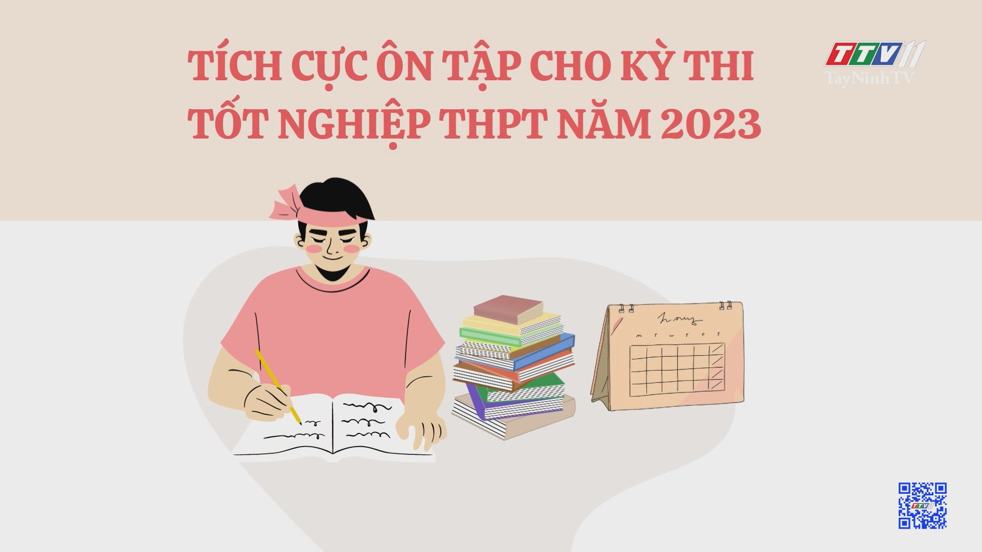 Tích cực ôn tập cho kỳ thi tốt nghiệp THPT năm 2023 | Giáo dục đào tạo | TayNinhTV