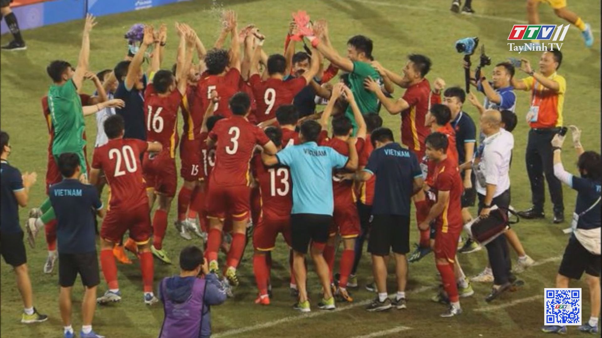 Đánh bại Thái Lan, U23 Việt Nam bảo vệ thành công chiếc HCV Sea Games | TayNinhTVE