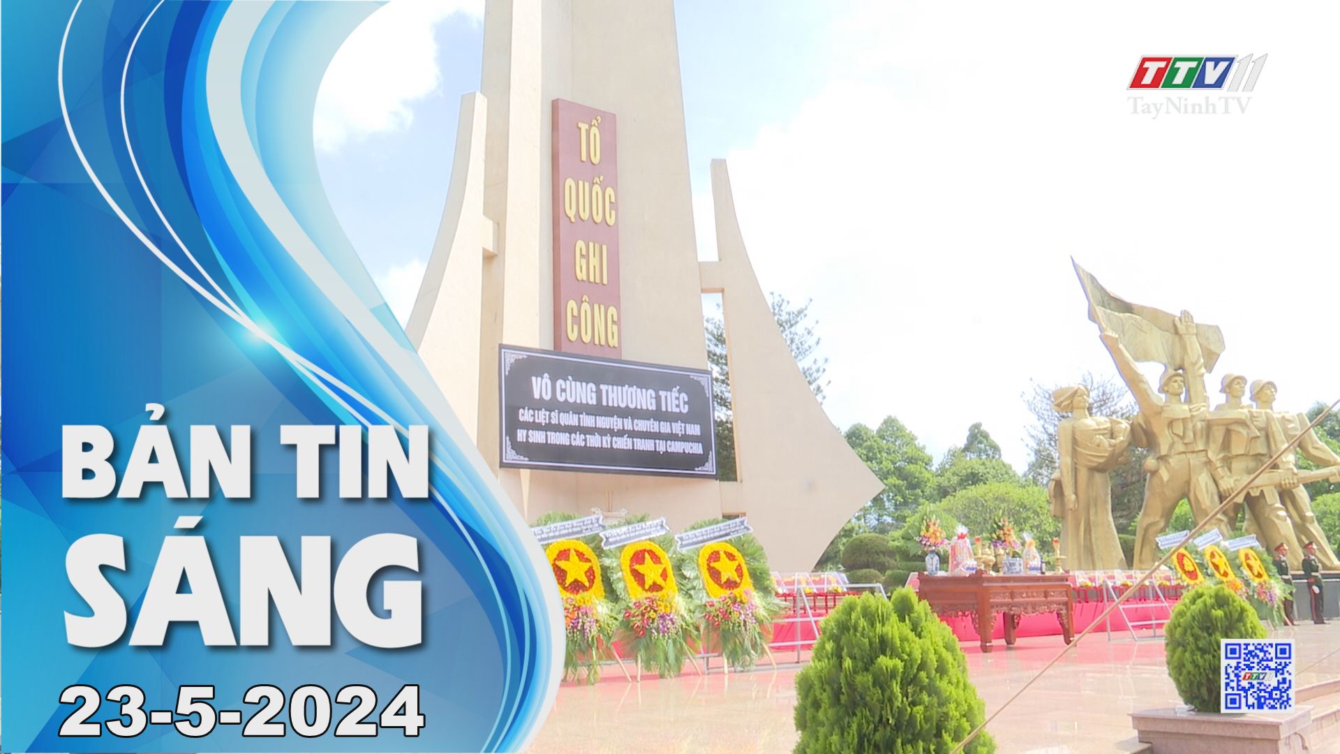 Bản tin sáng 23-5-2024 | Tin tức hôm nay | TayNinhTV