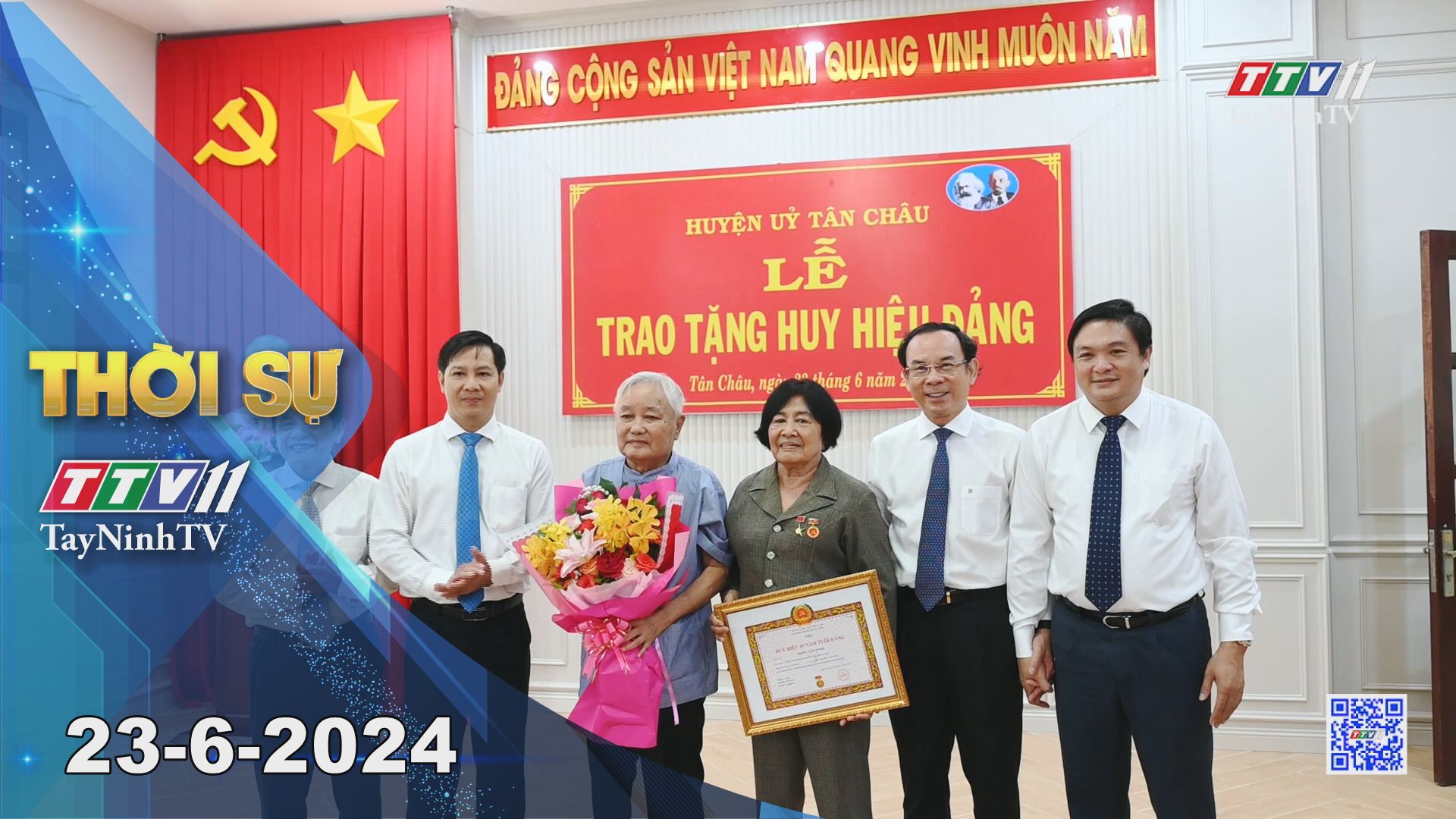 Thời sự Tây Ninh 23-6-2024 | Tin tức hôm nay | TayNinhTV