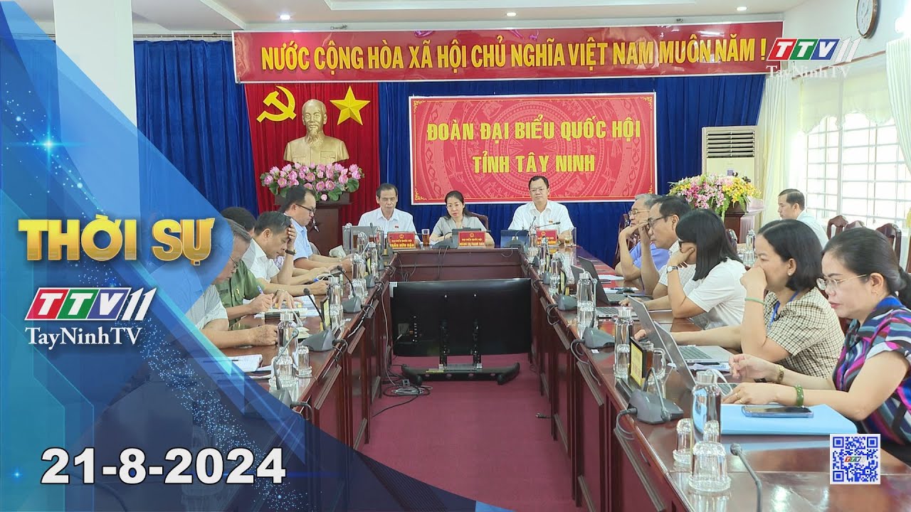 Thời sự Tây Ninh 21-8-2024 | Tin tức hôm nay | TayNinhTV