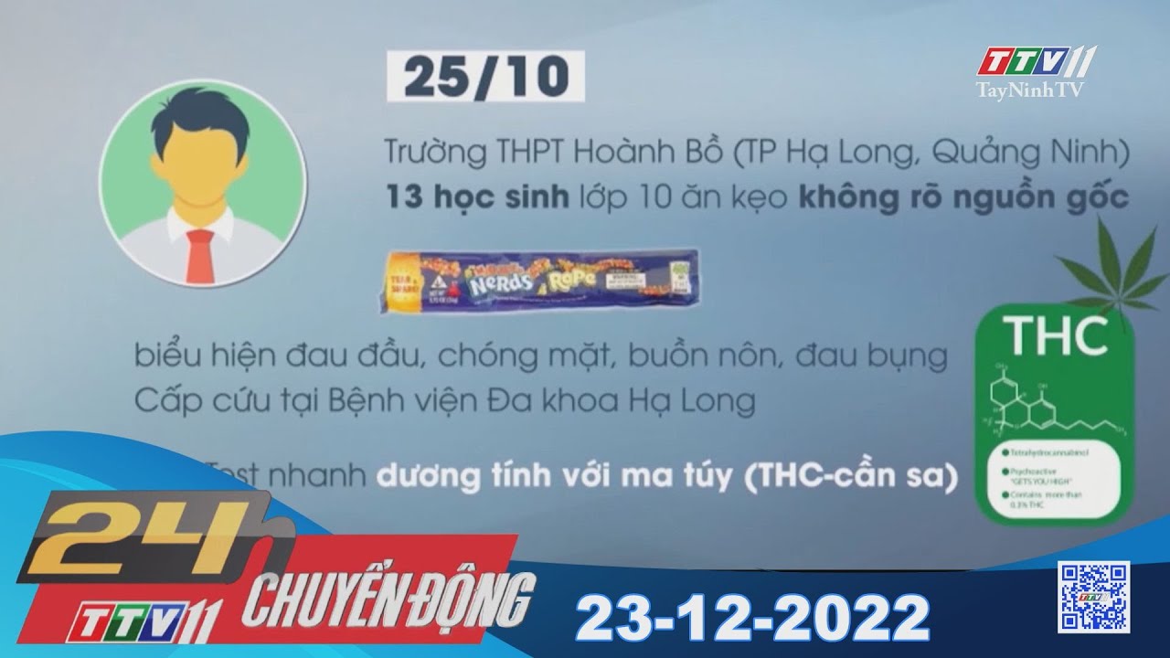24h Chuyển động 23-12-2022 | Tin tức hôm nay | TayNinhTV
