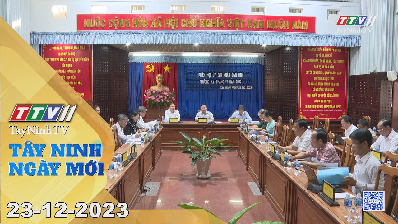 Tây Ninh ngày mới 23-12-2023 | Tin tức hôm nay | TayNinhTV