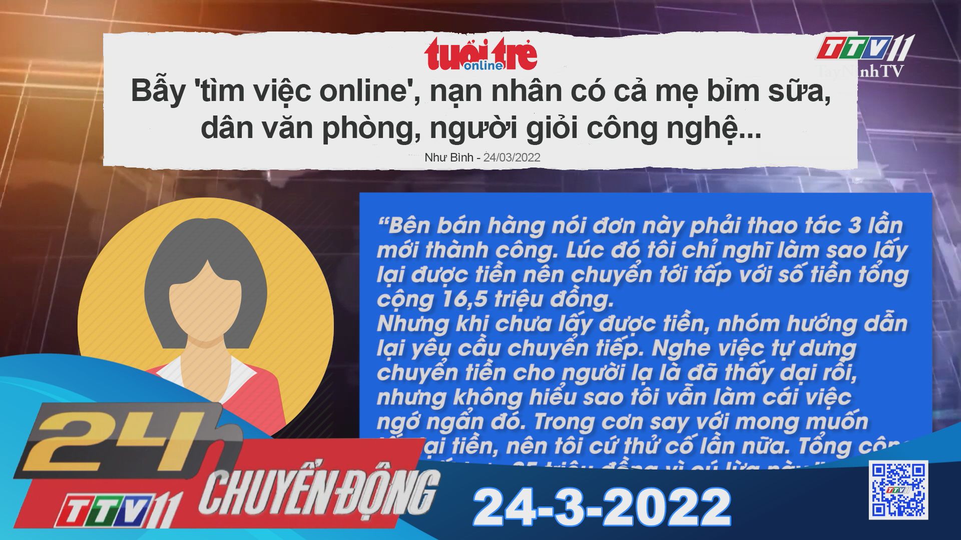 24h Chuyển động 24-3-2022 | Tin tức hôm nay | TayNinhTV