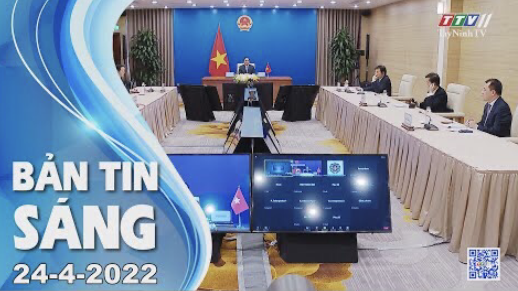 Bản tin sáng 24-4-2022| Tin tức hôm nay | TayNinhTV