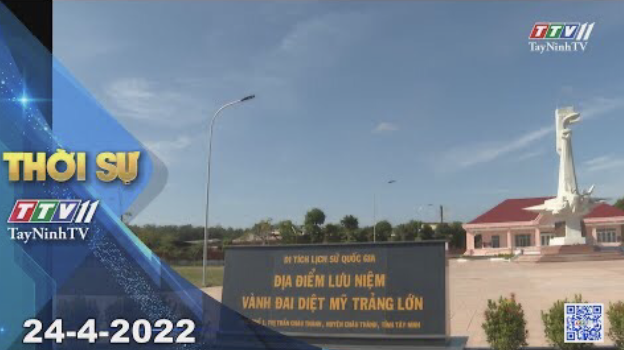 Thời sự Tây Ninh 24-4-2022| Tin tức hôm nay | TayNinhTV