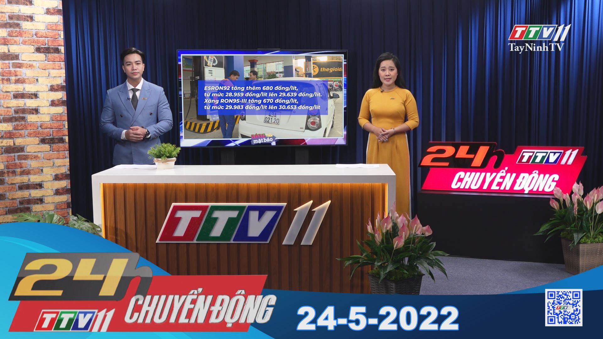 24h Chuyển động 24-5-2022 | Tin tức hôm nay | TayNinhTV