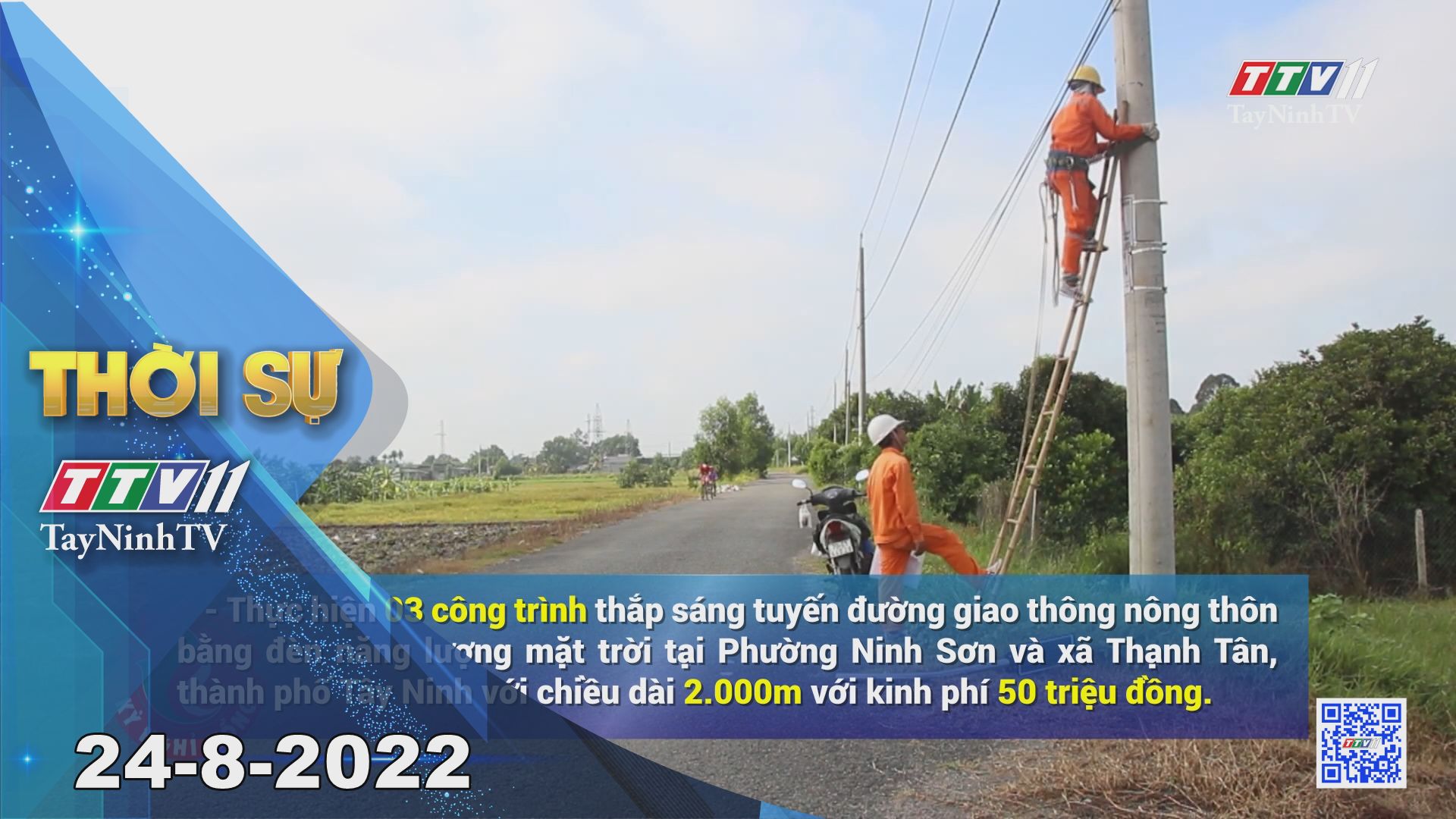 Thời sự Tây Ninh 27-8-2022 | Tin tức hôm nay | TayNinhTV