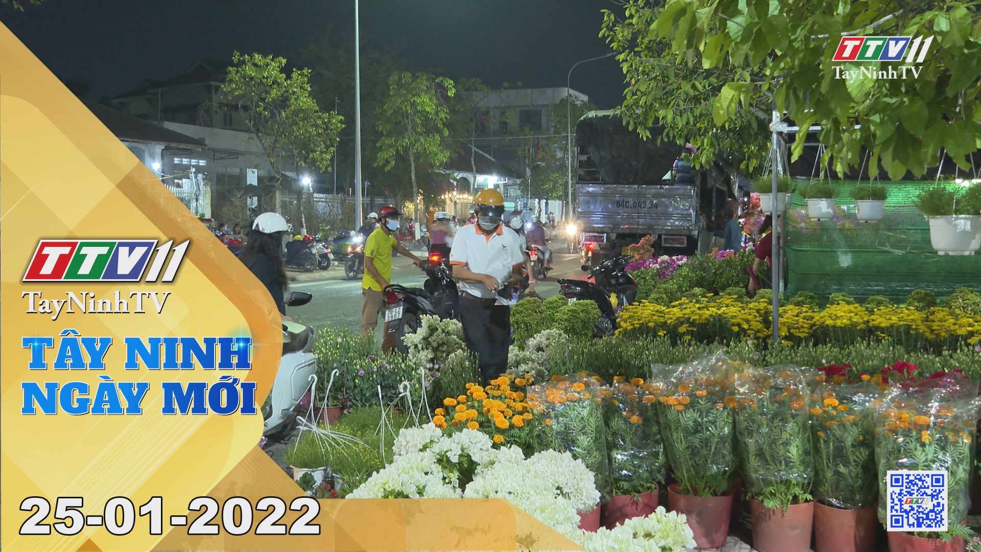 TÂY NINH NGÀY MỚI 25/01/2022 | Tin tức hôm nay | TayNinhTV