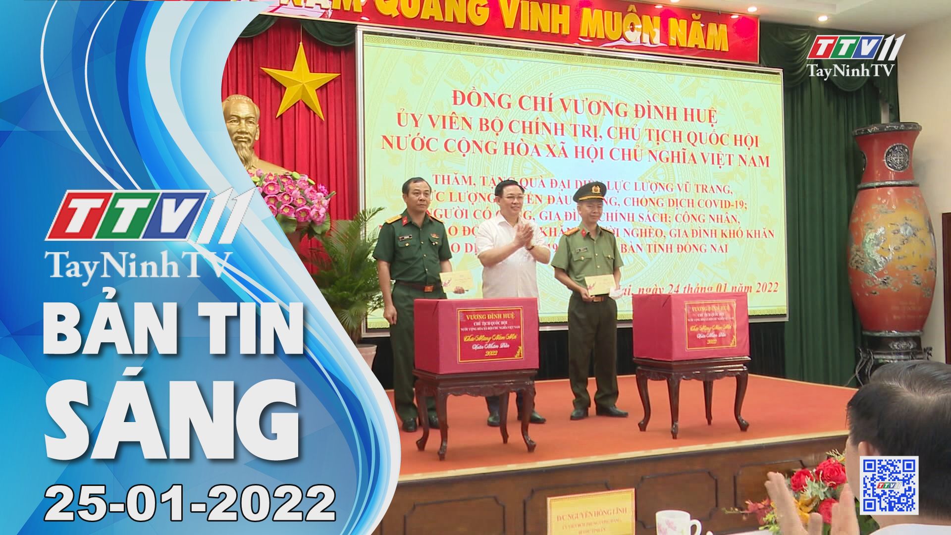 BẢN TIN SÁNG 25/01/2022 | Tin tức hôm nay | TayNinhTV