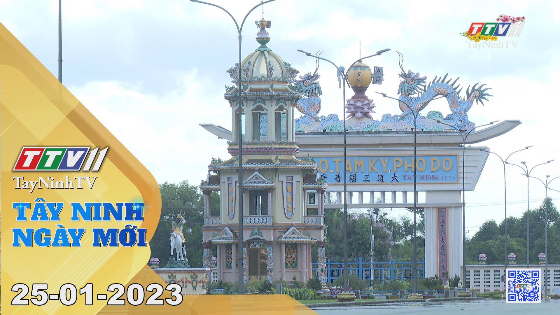 Tây Ninh ngày mới 25-01-2023 | Tin tức hôm nay | TayNinhTV