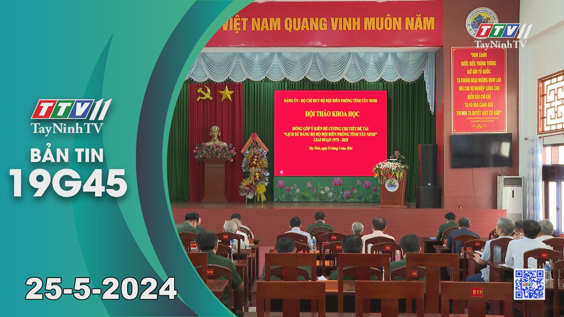 Bản tin 19G45 | 25-5-2024 | Tin tức hôm nay | TayNinhTV