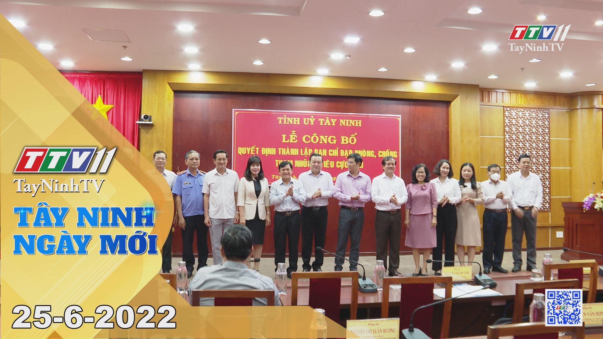 Tây Ninh ngày mới 25-6-2022 | Tin tức hôm nay | TayNinhTV