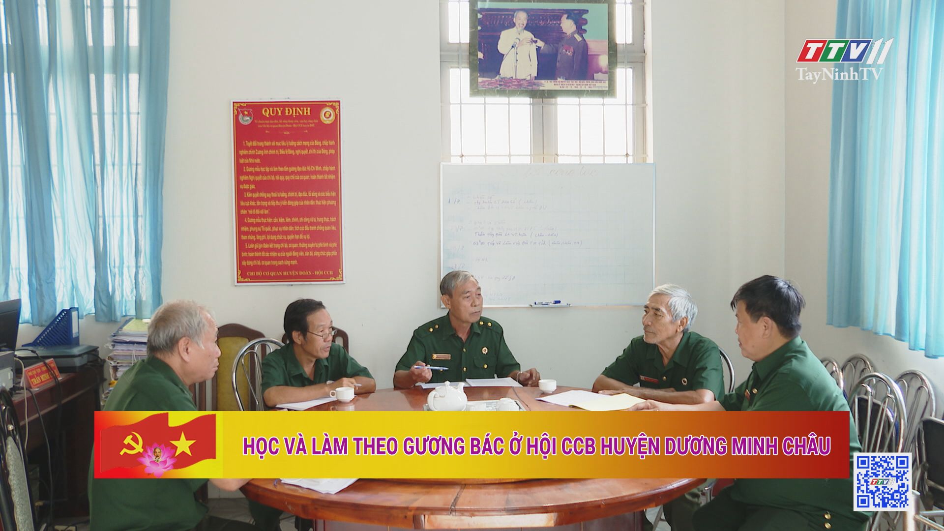 Học và làm theo gương Bác ở Hội CCB Huyện Dương Minh Châu | Học và làm theo tư tưởng, đạo đức, phong cách Hồ Chí Minh | TayNinhTV