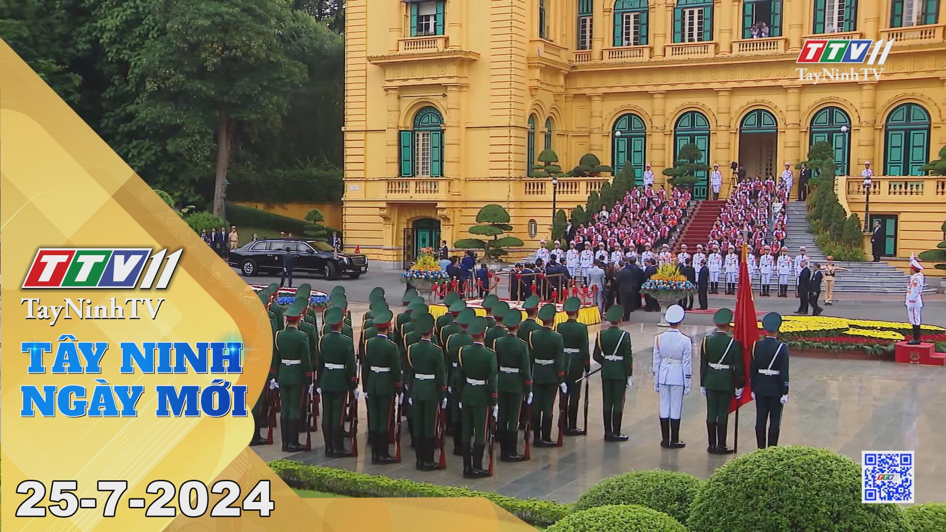 Tây Ninh ngày mới 25-7-2024 | Tin tức hôm nay | TayNinhTV