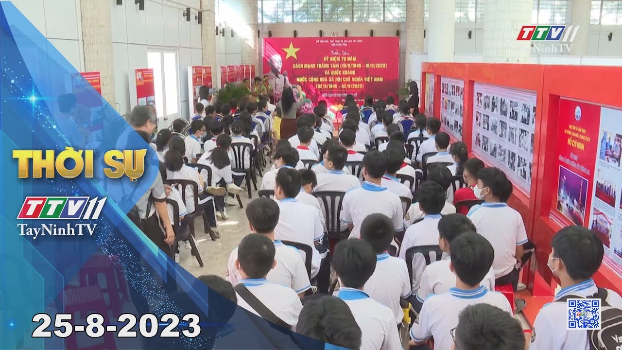Thời sự Tây Ninh 25-8-2023 | Tin tức hôm nay | TayNinhTV
