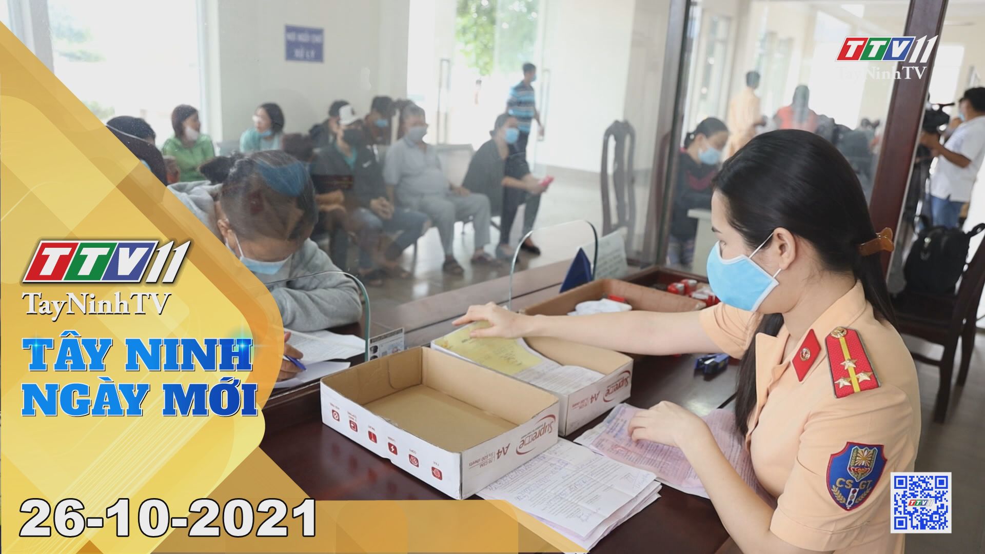 TÂY NINH NGÀY MỚI 26/10/2021 | Tin tức hôm nay | TayNinhTV