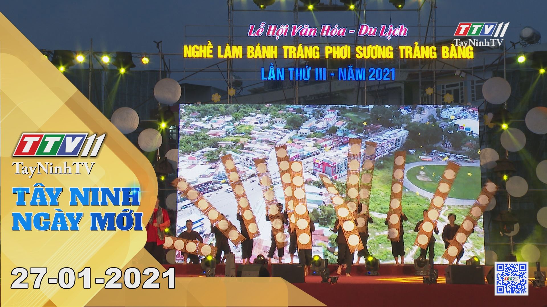 Tây Ninh Ngày Mới 27-01-2021 | Tin tức hôm nay | TayNinhTV