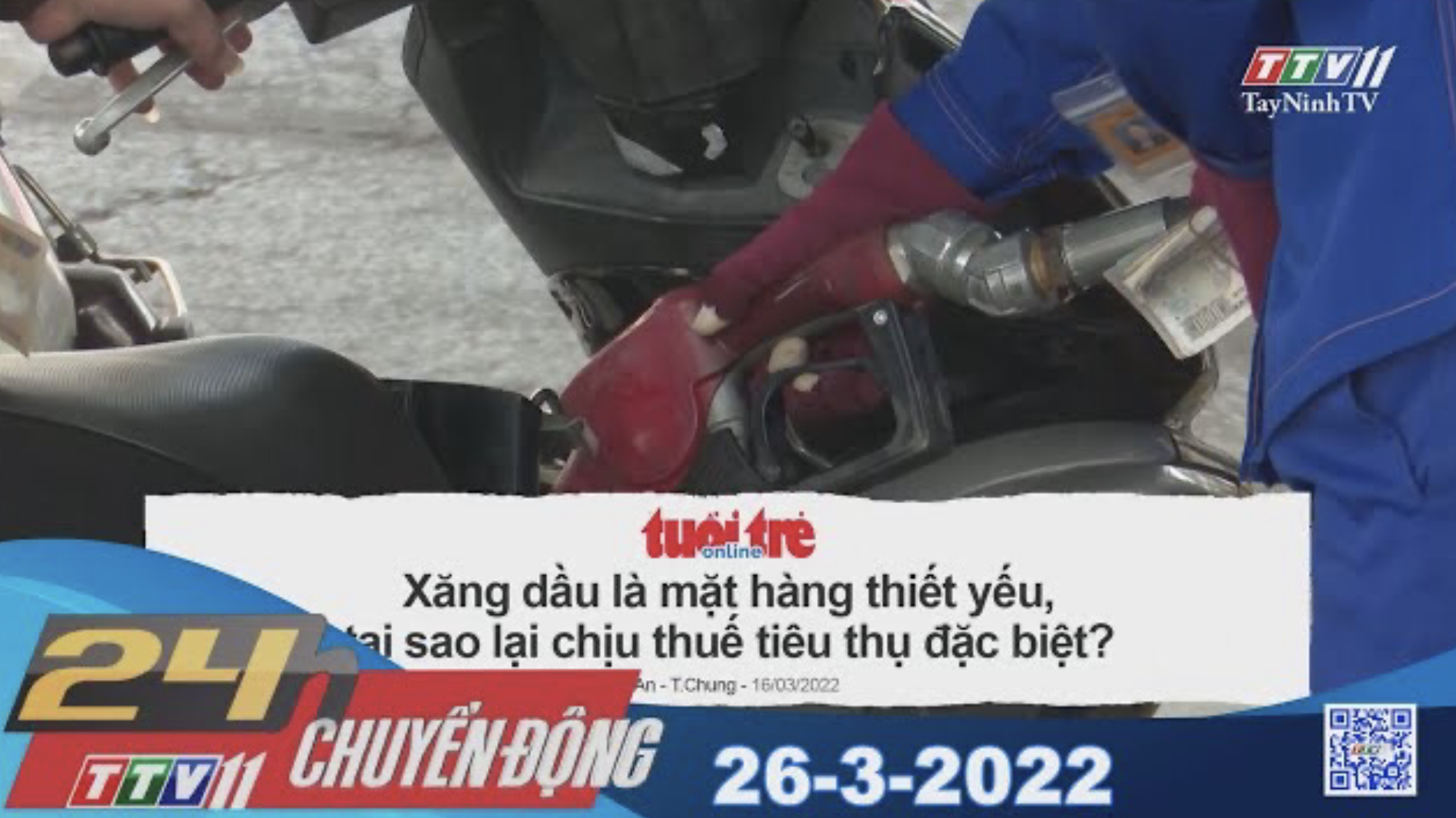 24h Chuyển động 26-3-2022 | Tin tức hôm nay | TayNinhTV