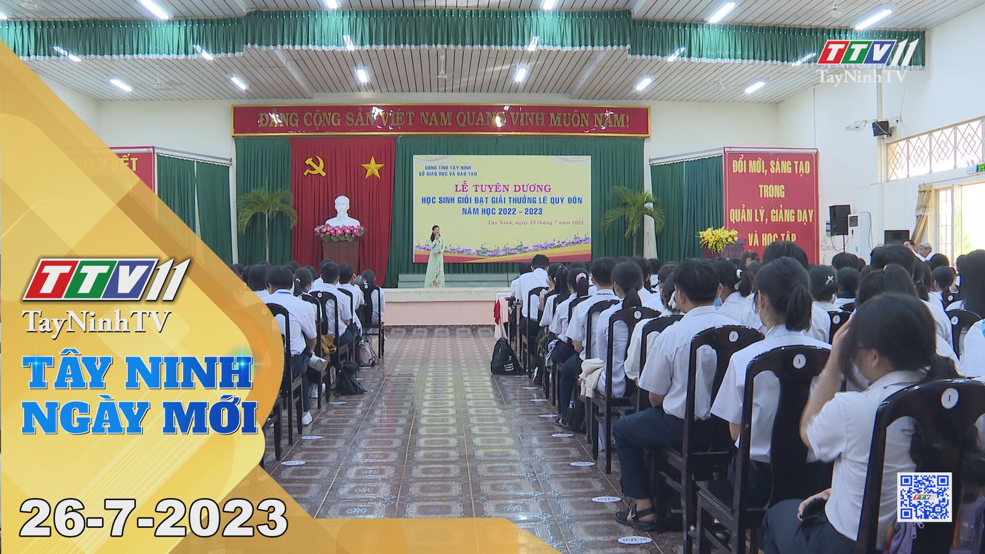 Tây Ninh ngày mới 26-7-2023 | Tin tức hôm nay | TayNinhTV
