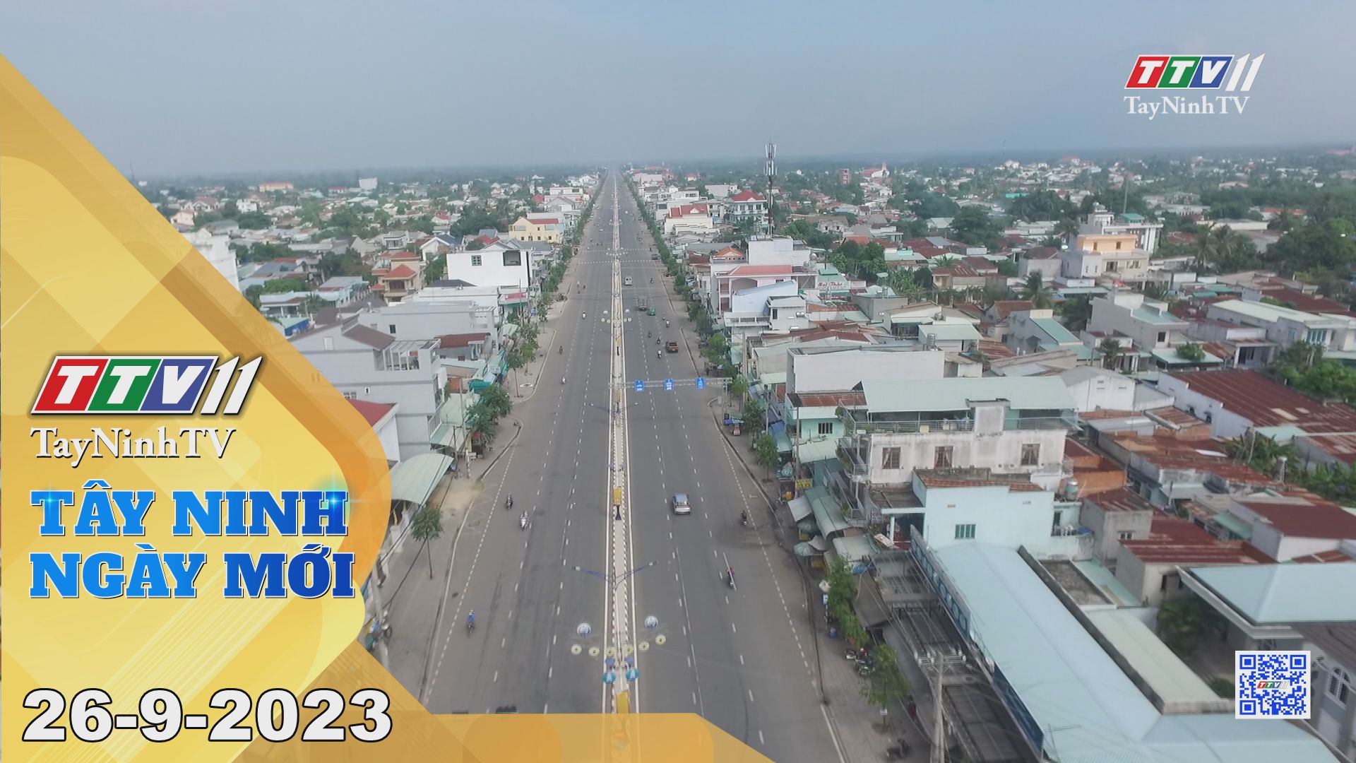 Tây Ninh ngày mới 26-9-2023 | Tin tức hôm nay | TayNinhTV