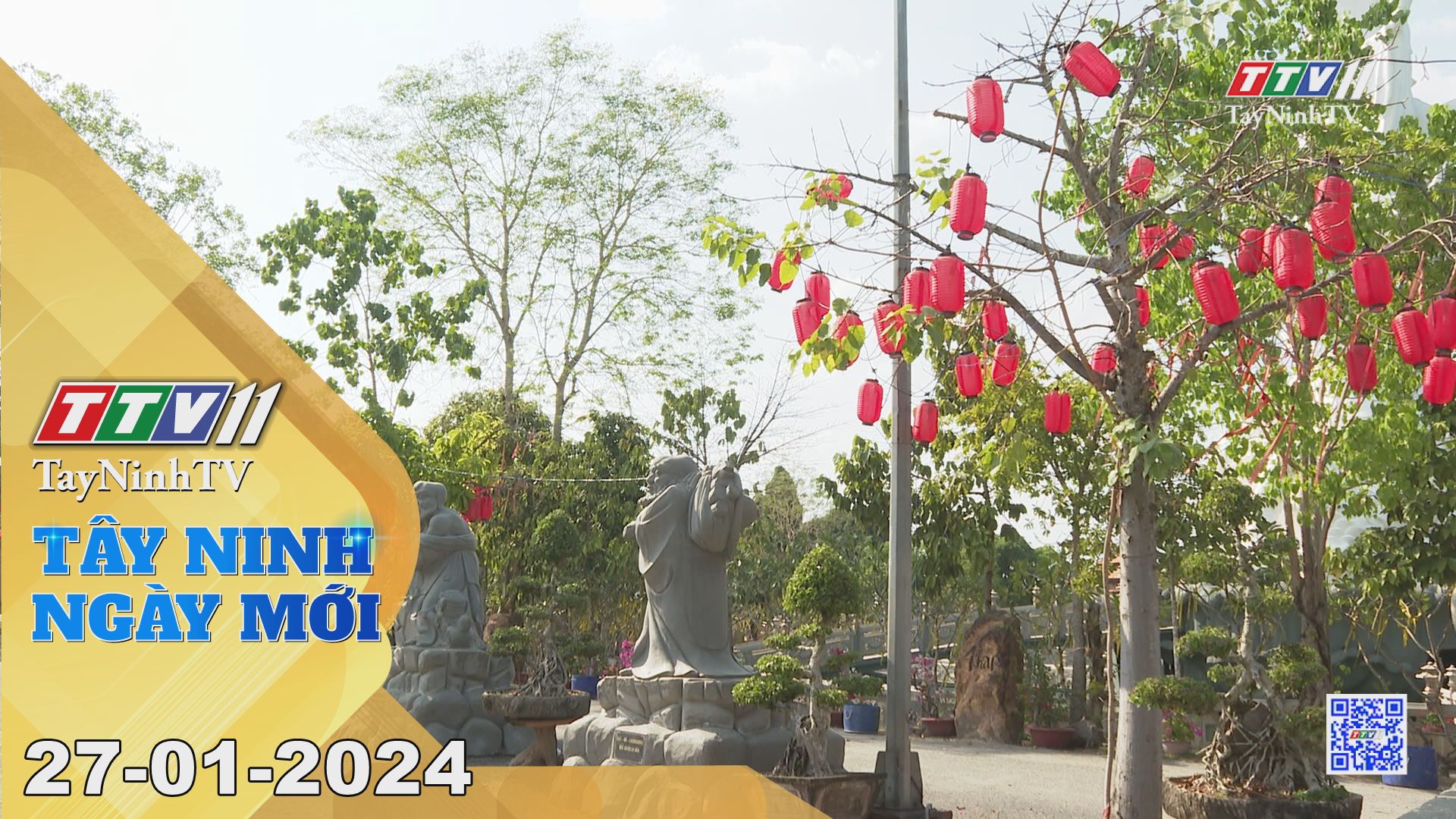 Tây Ninh ngày mới 27-01-2024 | Tin tức hôm nay | TayNinhTV