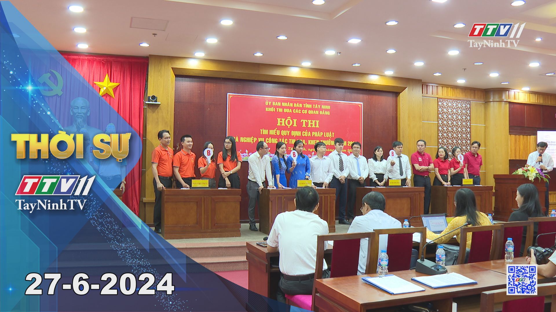 Thời sự Tây Ninh 27-6-2024 | Tin tức hôm nay | TayNinhTV