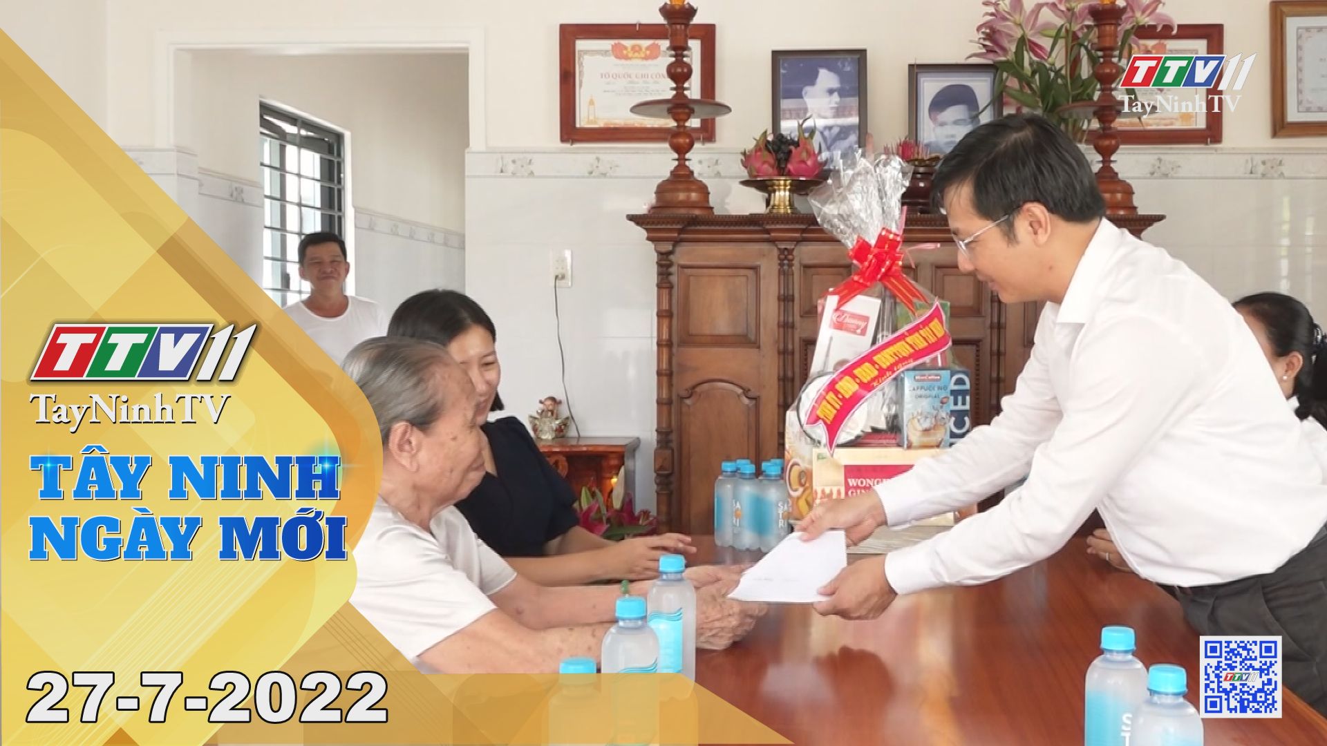 Tây Ninh ngày mới 27-7-2022 | Tin tức hôm nay | TayNinhTV