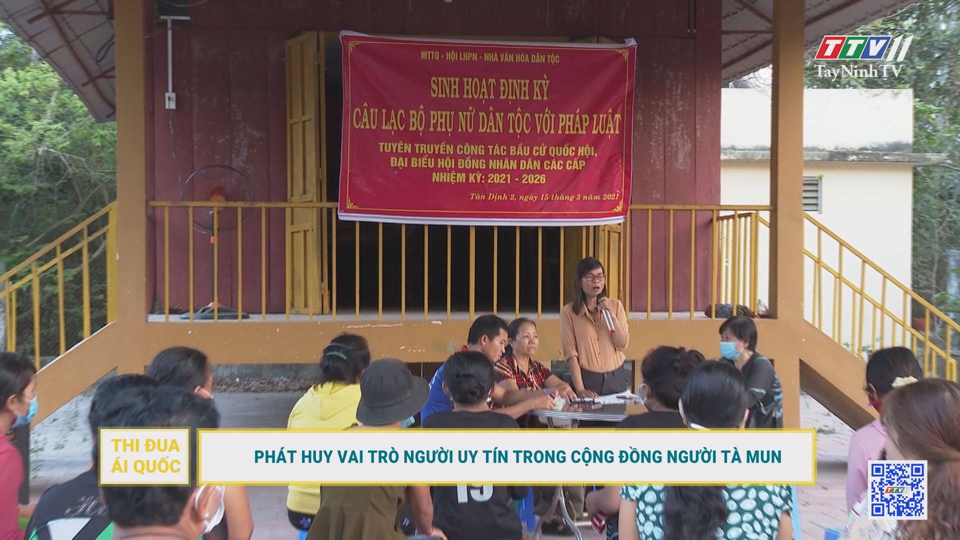 Phát huy vai trò người uy tín trong cộng đồng người Tà Mun | THI ĐUA ÁI QUỐC | TayNinhTV