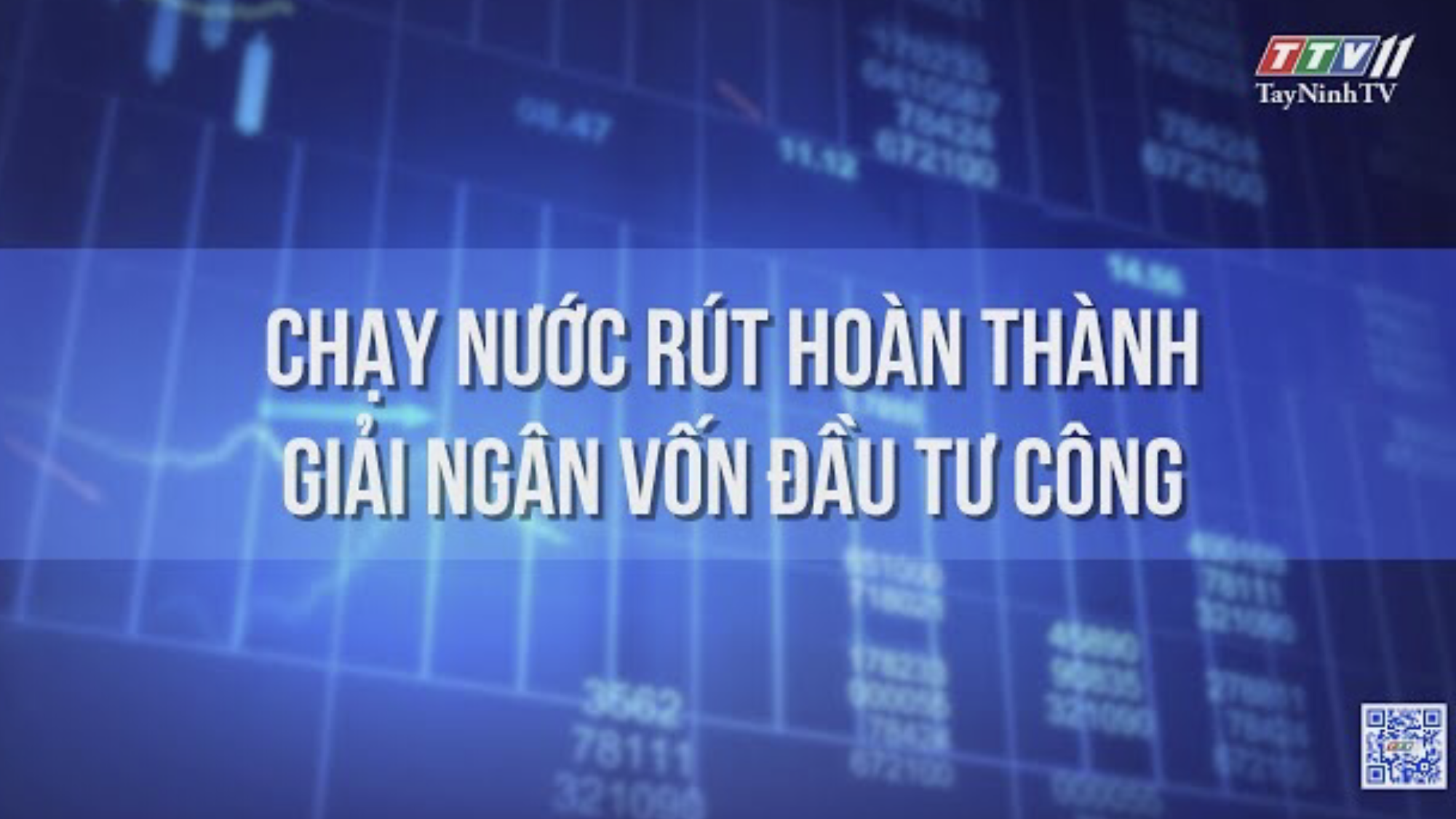 Chạy nước rút hoàn thành giải ngân vốn đầu tư công | NHỮNG VẤN ĐỀ HÔM NAY | TayNinhTV