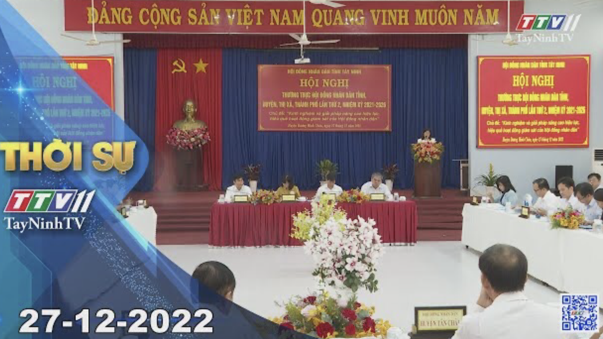 Thời sự Tây Ninh 27-12-2022 | Tin tức hôm nay | TayNinhTV