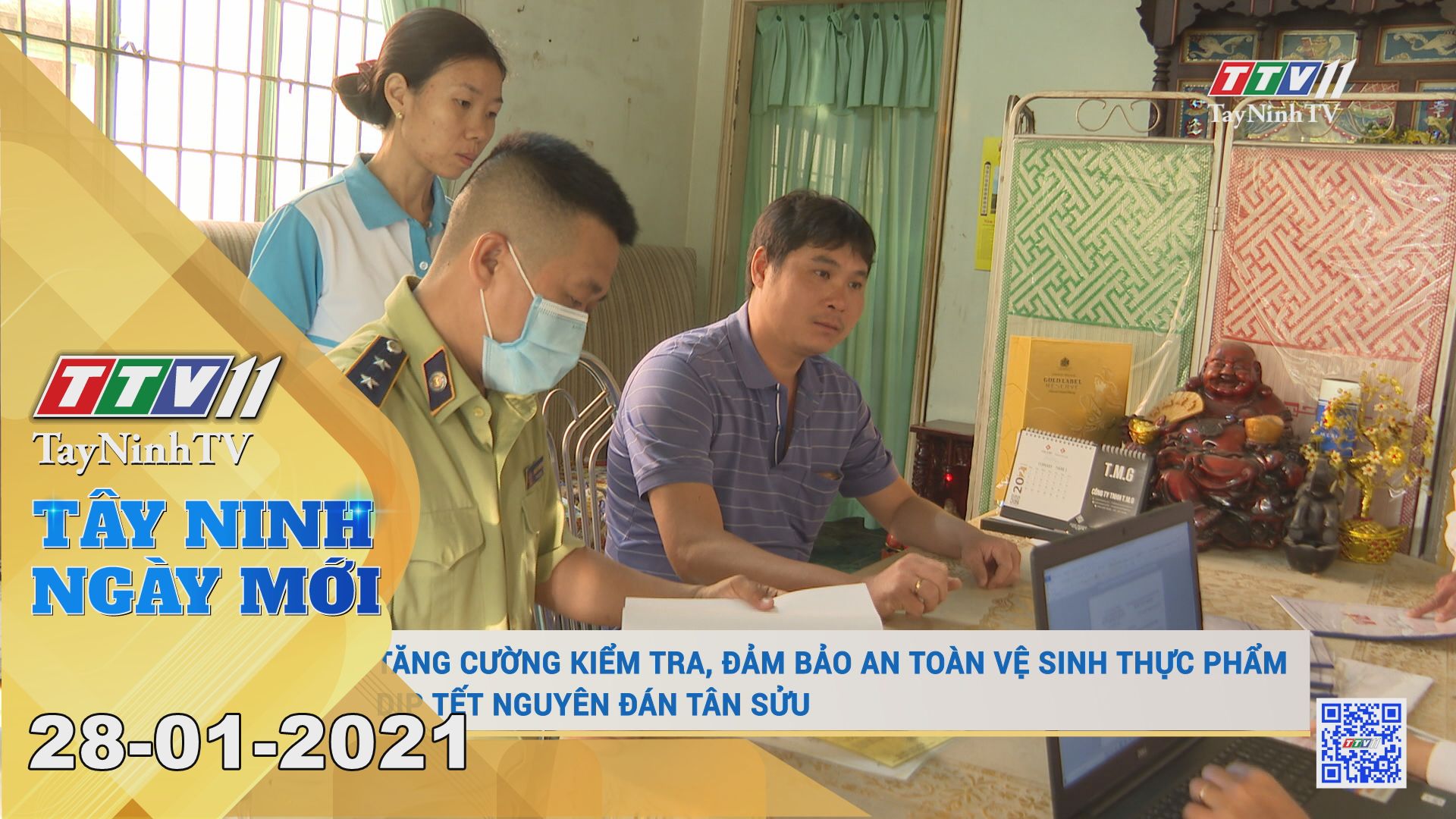 Tây Ninh Ngày Mới 28-01-2021 | Tin tức hôm nay | TayNinhTV 
