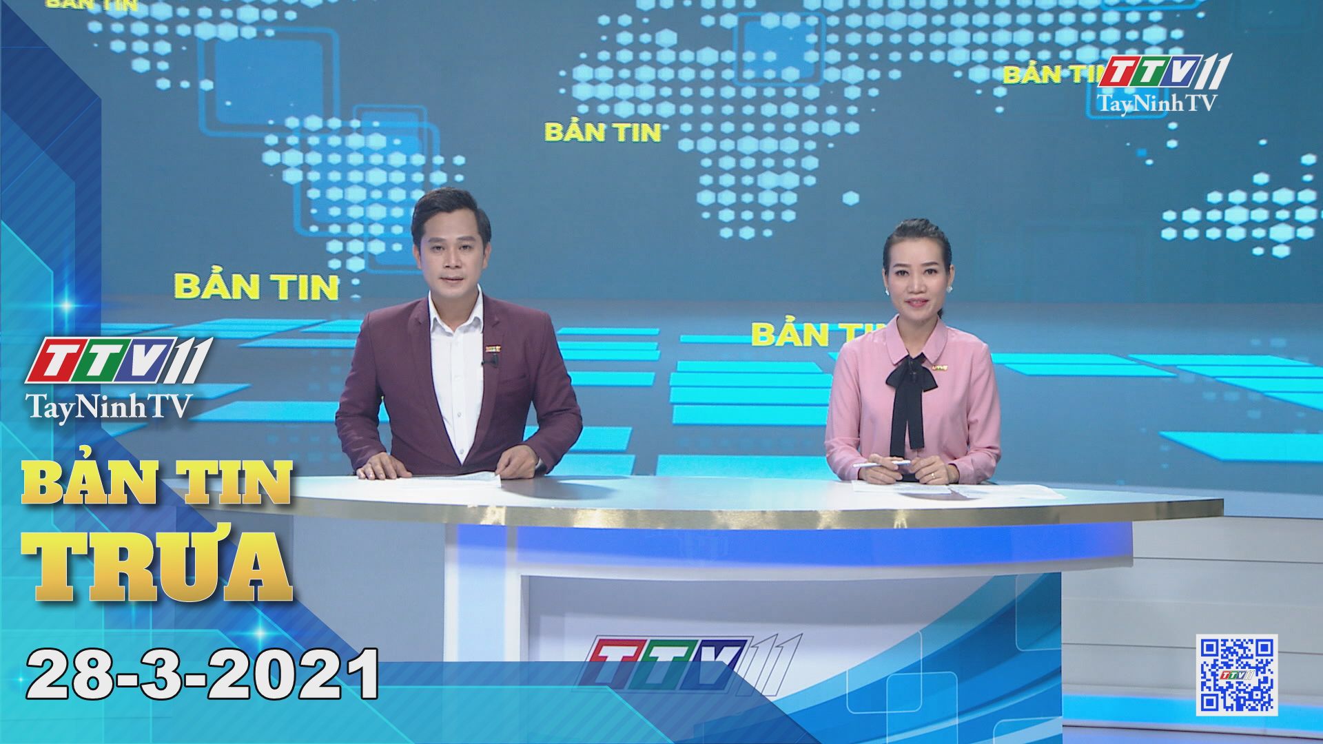 Bản tin trưa 28-3-2021 | Tin tức hôm nay | TayNinhTV