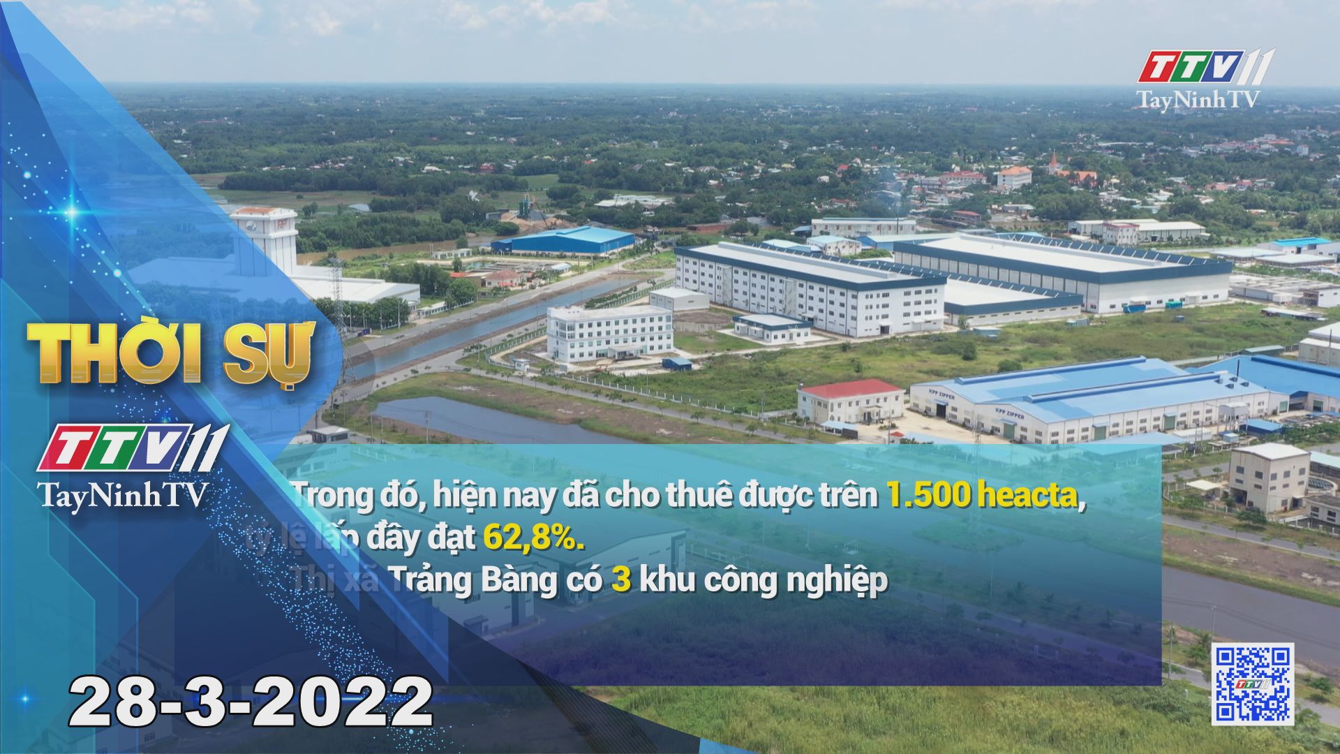 Thời sự Tây Ninh 28-3-2022 | Tin tức hôm nay | TayNinhTV