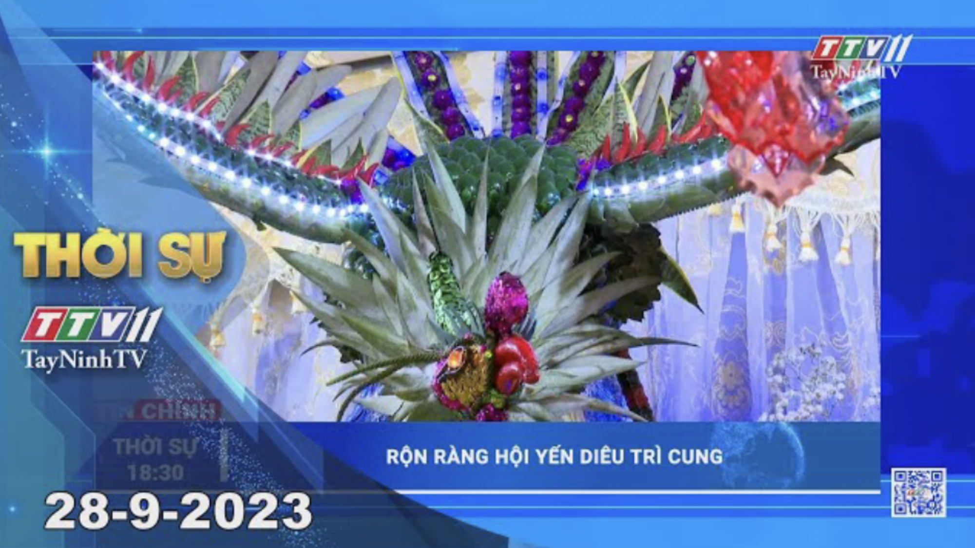 Thời sự Tây Ninh 28-9-2023 | Tin tức hôm nay | TayNinhTV
