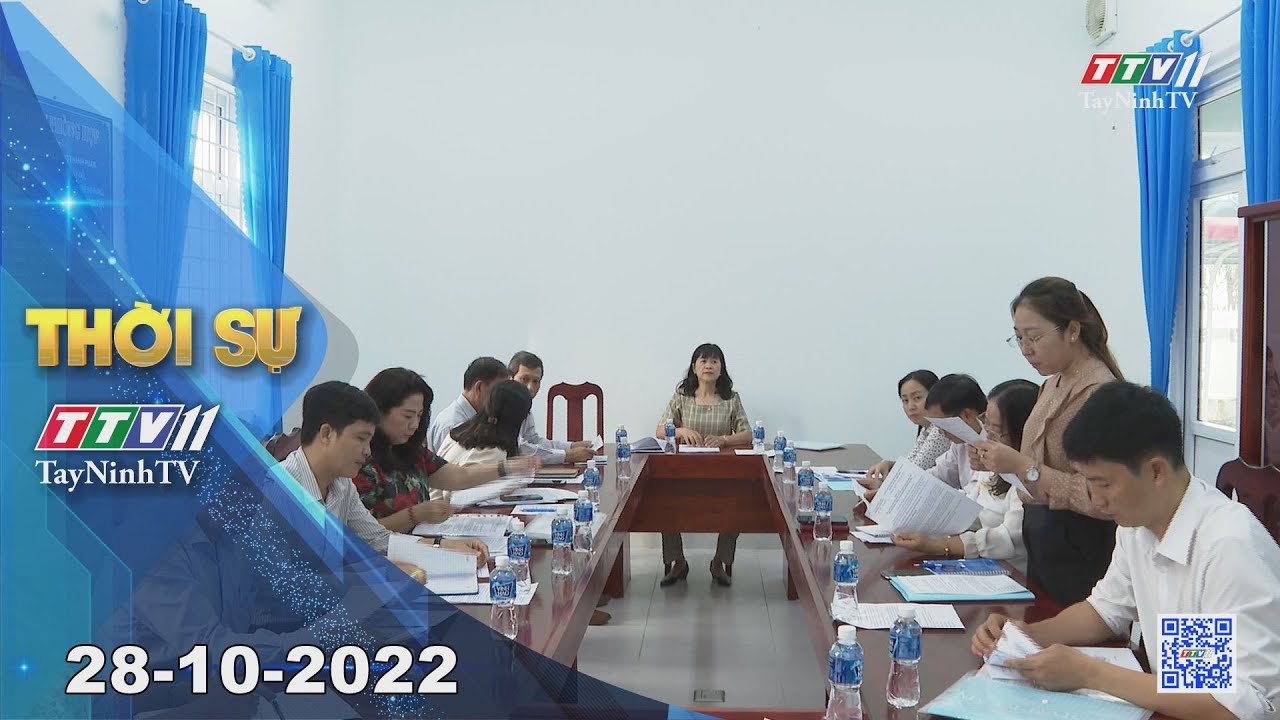 Thời sự Tây Ninh 28-10-2022 | Tin tức hôm nay | TayNinhTV