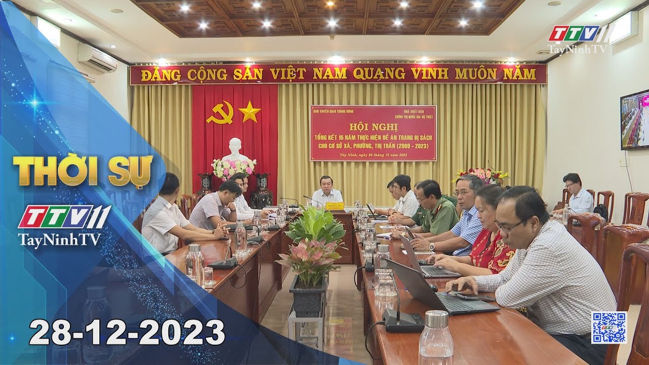 Thời sự Tây Ninh 28-12-2023 | Tin tức hôm nay | TayNinhTV