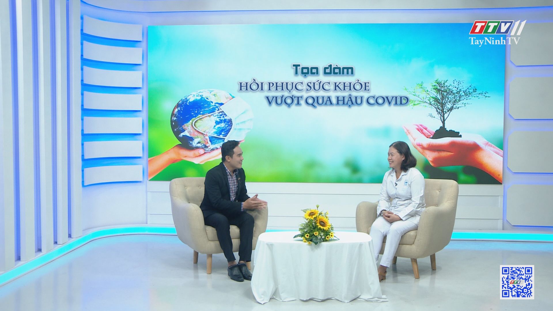 Tọa đàm hồi phục sức khỏe vượt qua hậu Covid | Thông tin dịch Covid-19 | TayNinhTV