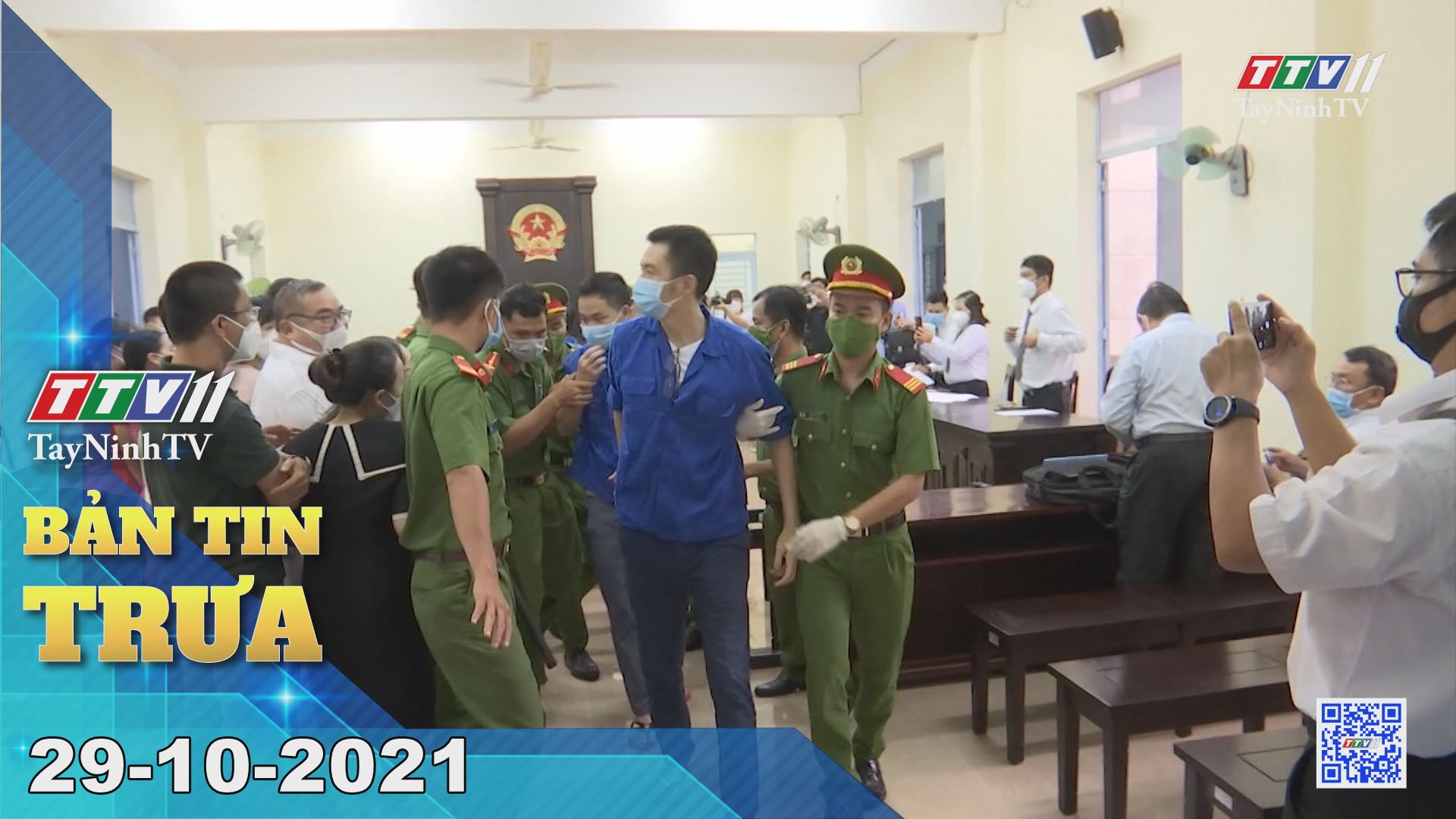 BẢN TIN TRƯA 29/10/2021 | Tin tức hôm nay | TayNinhTV