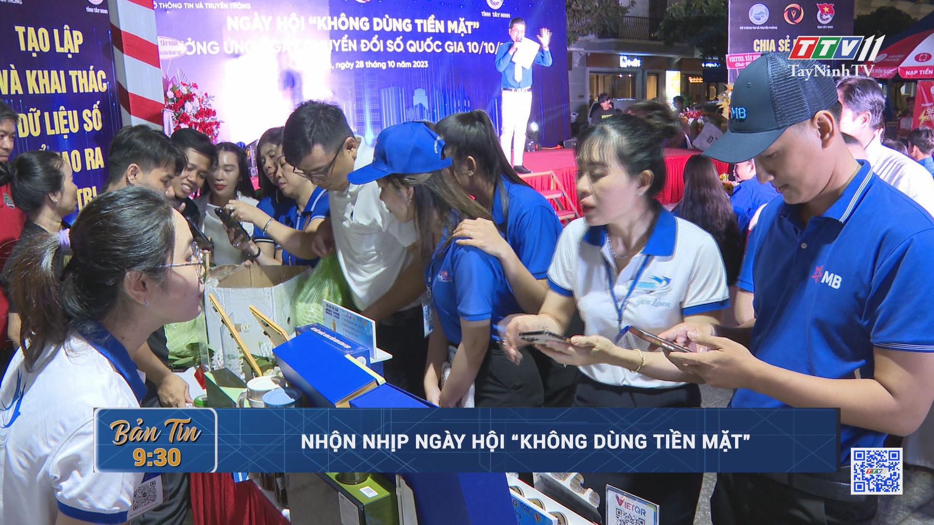 Nhộn nhịp ngày hội “Không dùng tiền mặt” | TayNinhTV