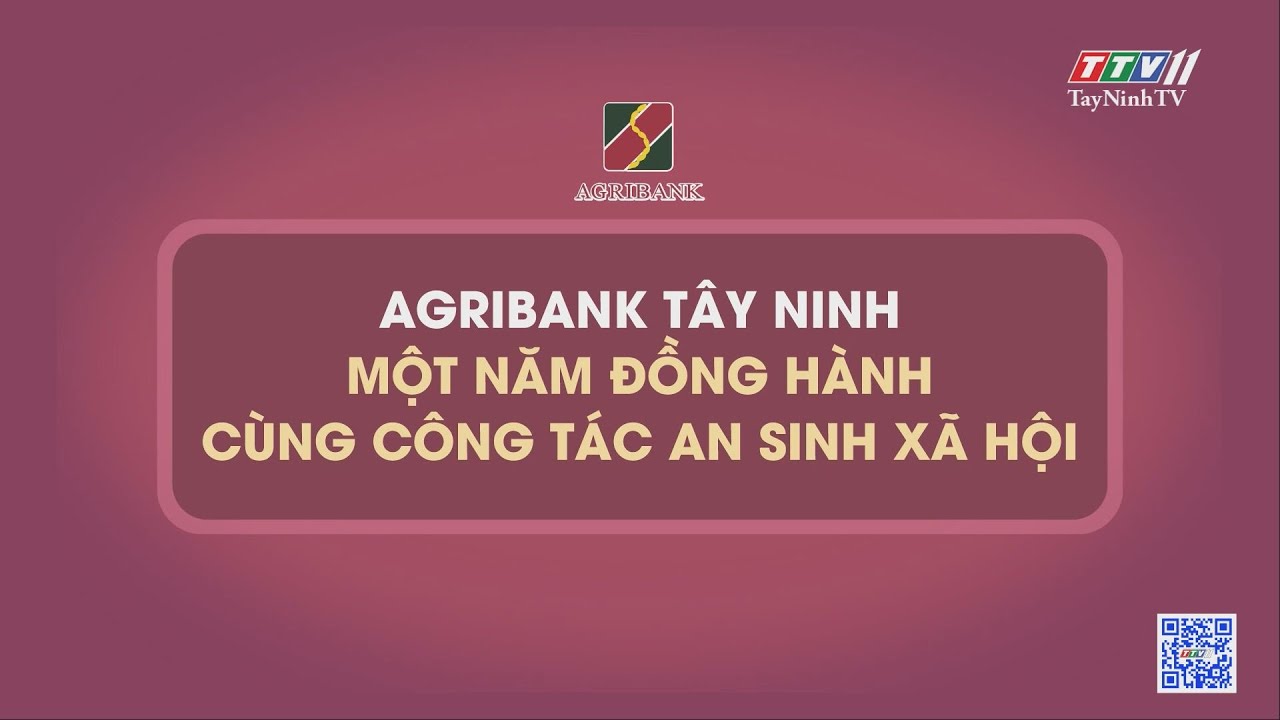Agribank Tây Ninh một năm đồng hành cùng công tác an sinh xã hội | Ngân hàng với tam nông | TayNinhTV
