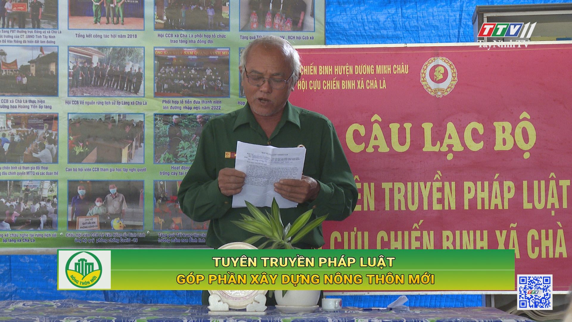 Tuyên truyền pháp luật góp phần xây dựng nông thôn mới | TayNinhTV