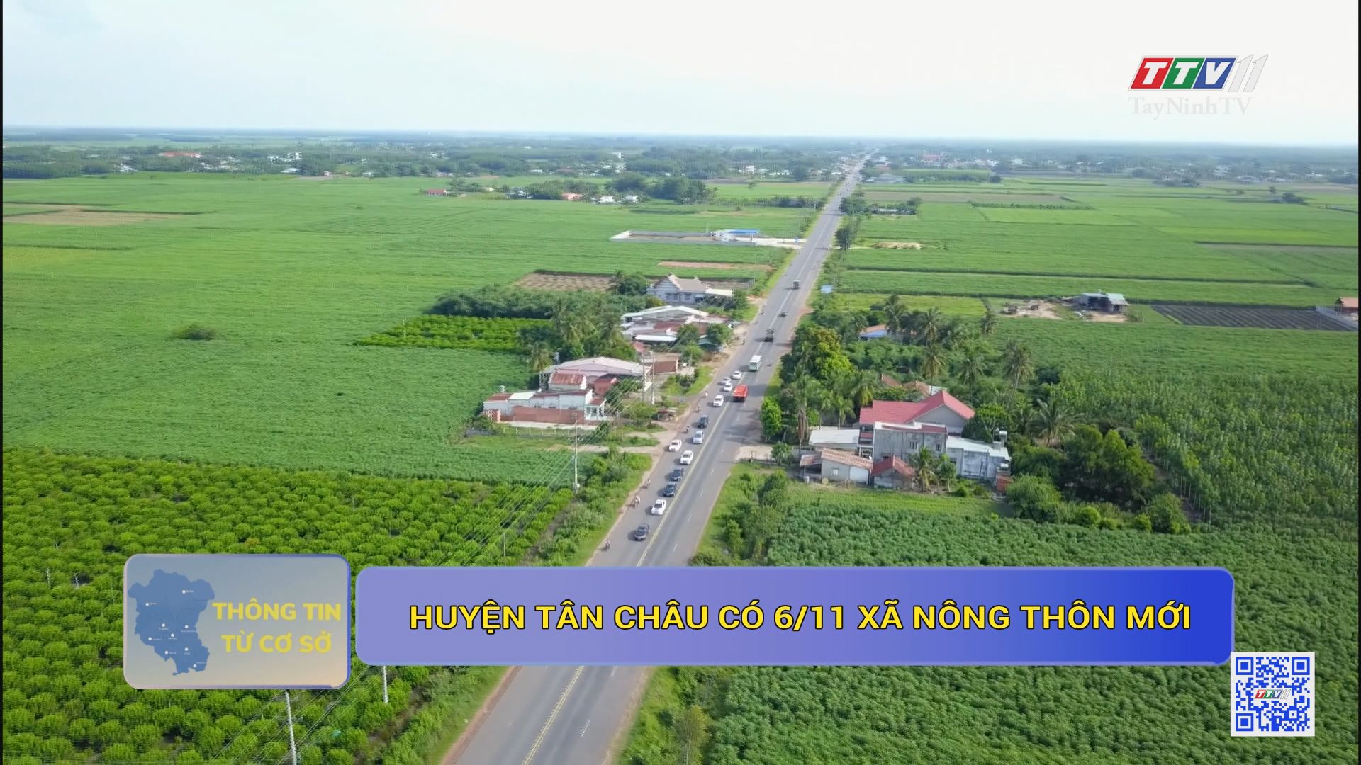 Huyện Tân Châu có 6/11 xã nông thôn mới | THÔNG TIN TỪ CƠ SỞ | TayNinhTV
