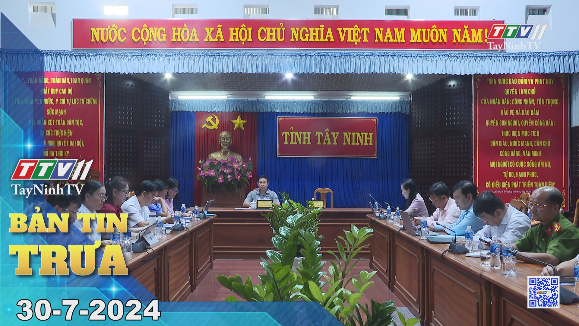 Bản tin trưa 30-7-2024 | Tin tức hôm nay | TayNinhTV