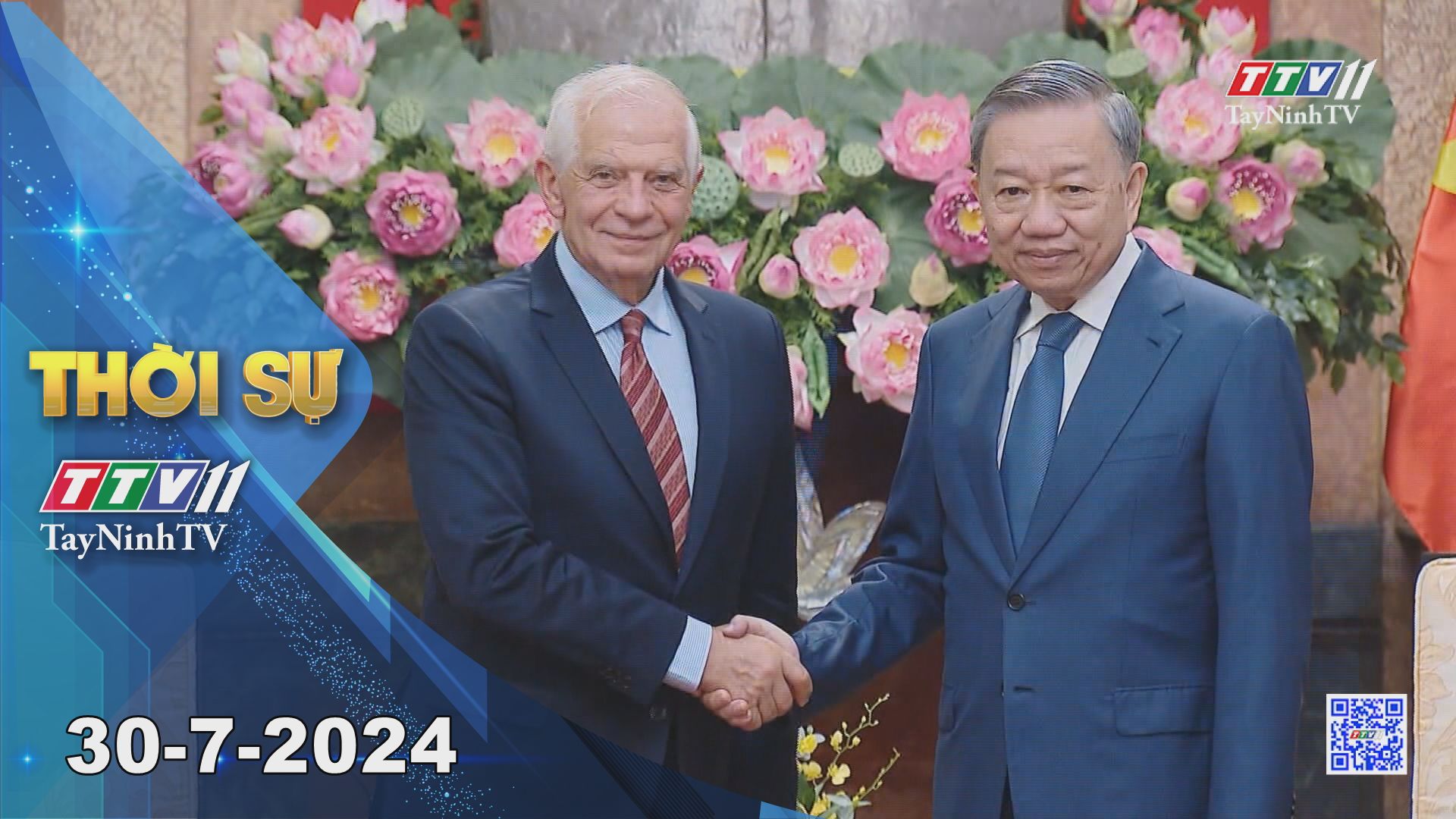 Thời sự Tây Ninh 30-7-2024 | Tin tức hôm nay | TayNinhTV