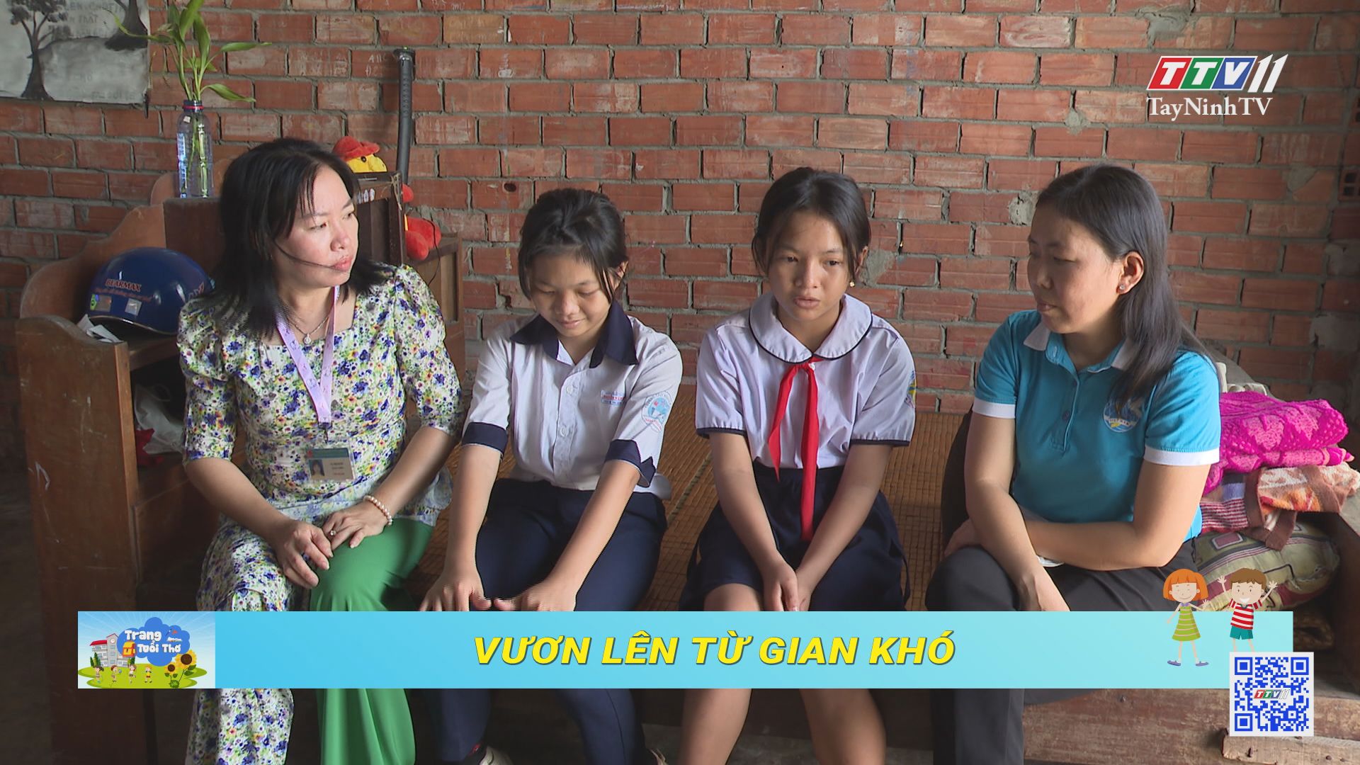 Vươn lên từ gian khó | Trang tuổi thơ | TayNinhTV