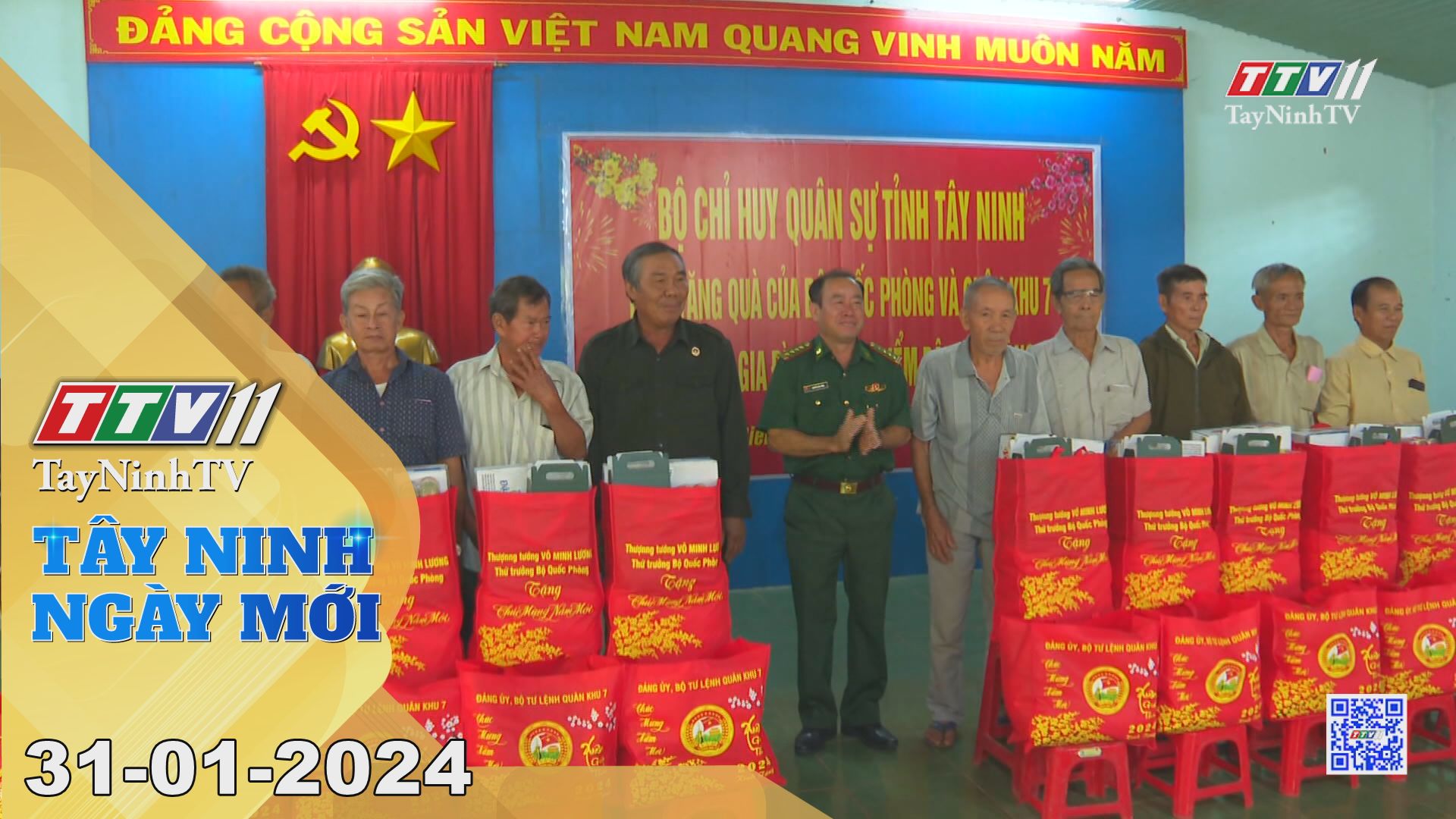 Tây Ninh ngày mới 31-01-2024 | Tin tức hôm nay | TayNinhTV