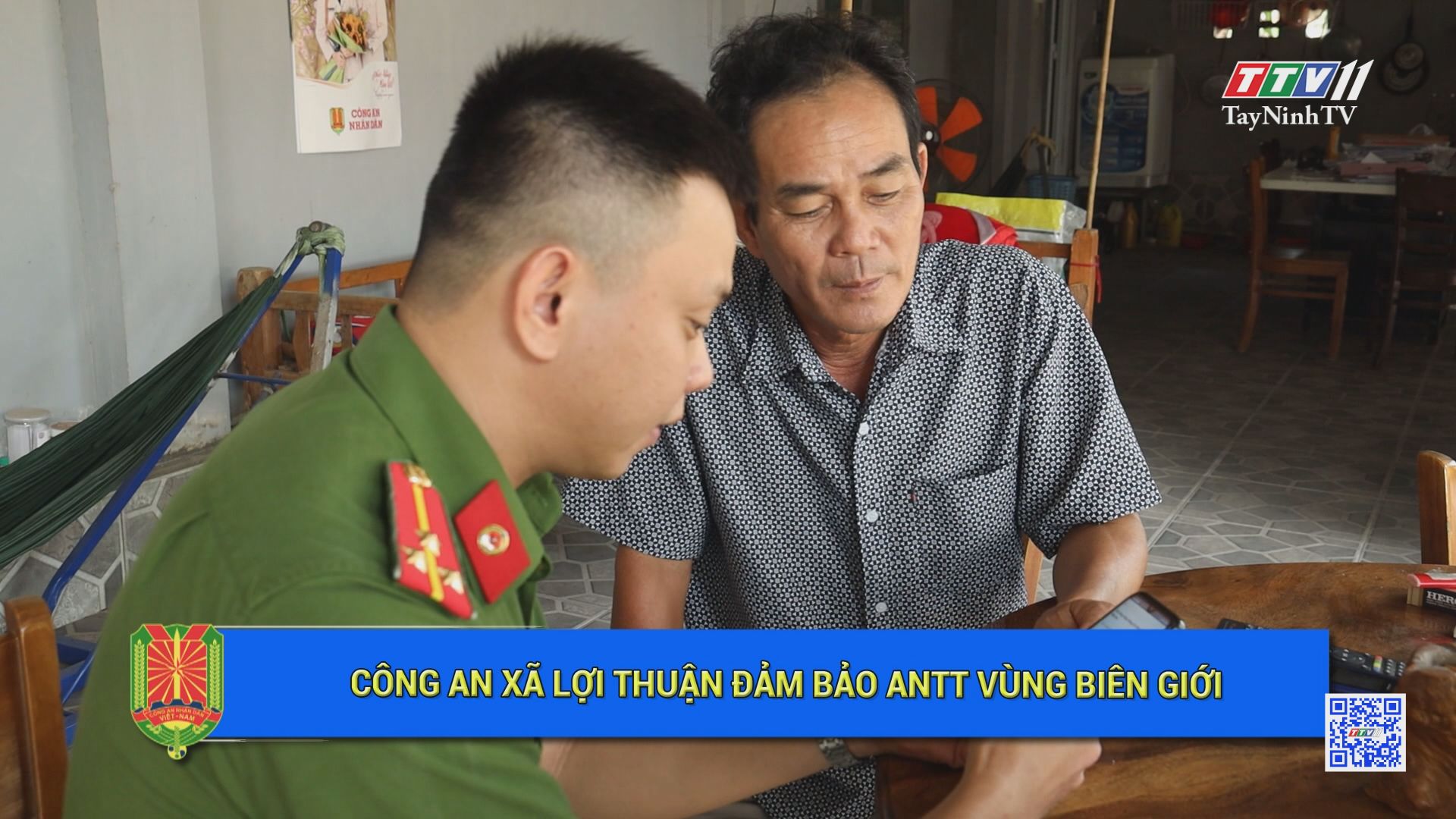 Công an xã Lợi Thuận đảm bảo ANTT vùng biên giới | An ninh Tây Ninh | TayNinhTV