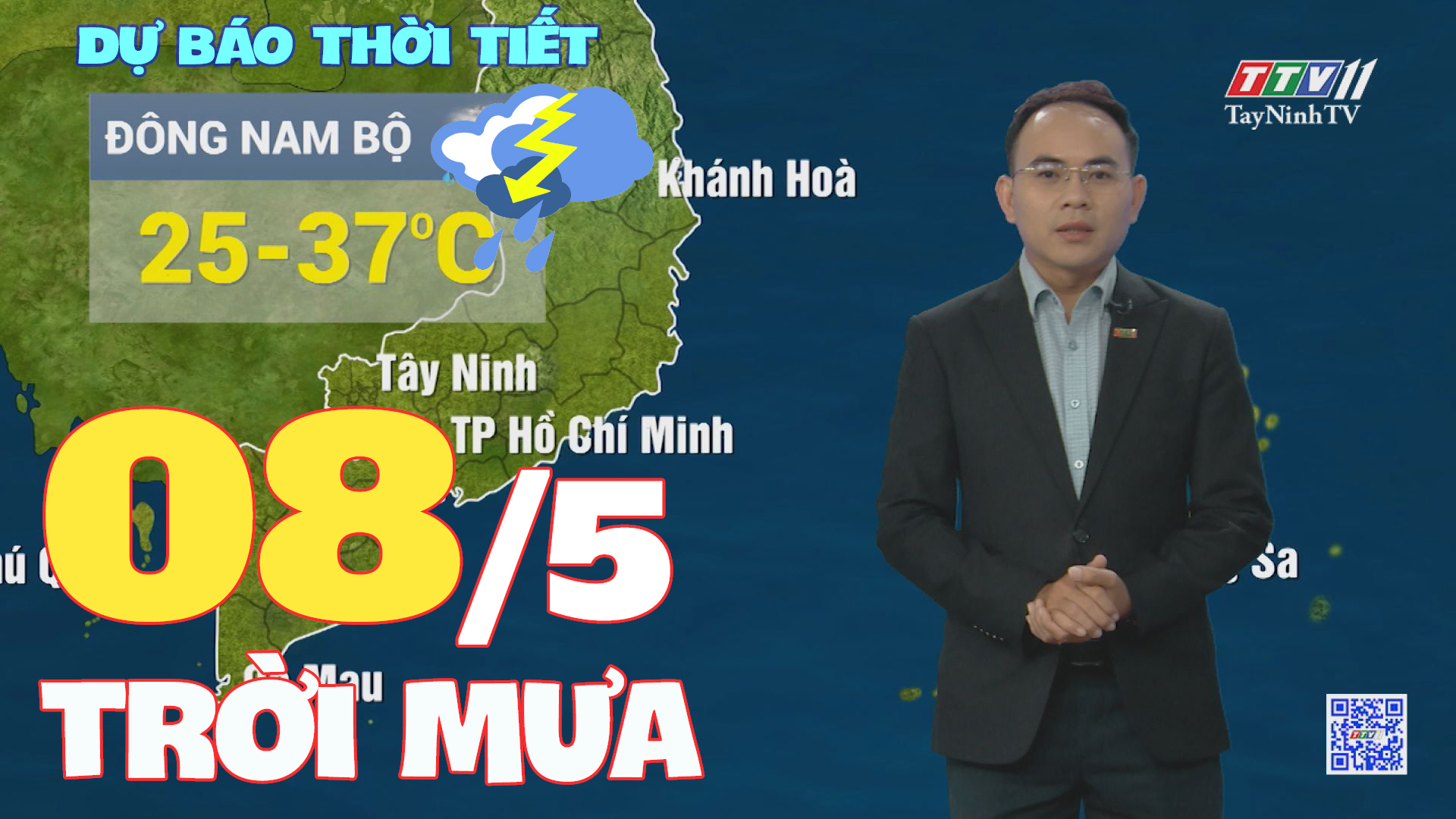 Bản tin thời tiết 08-5-2024 | TayNinhTVEnt